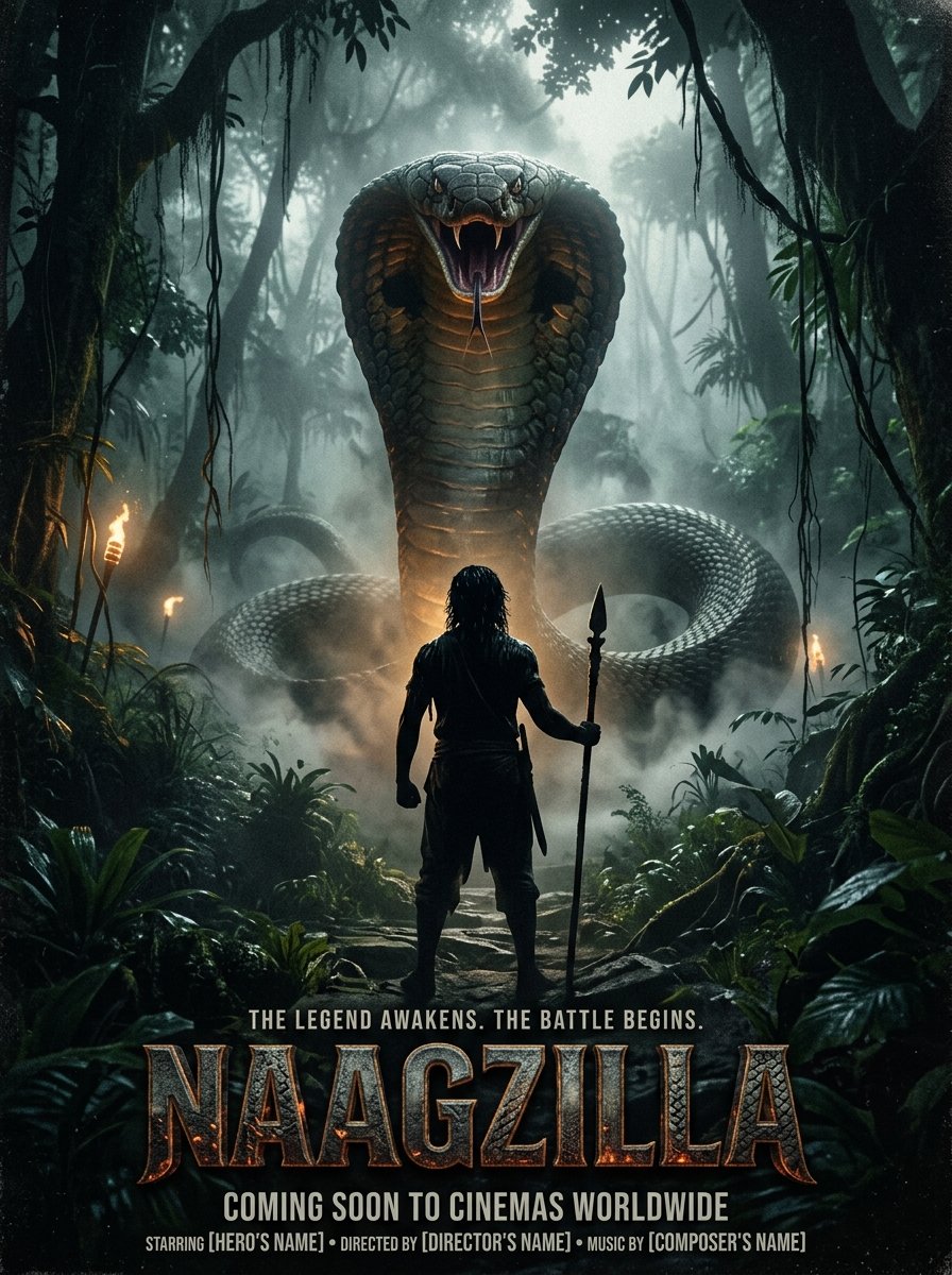 Naagzilla Poster
